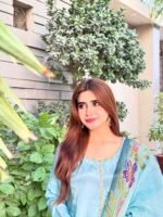 RJF054 Stitched Light Blue 3pc with potli - Image 3