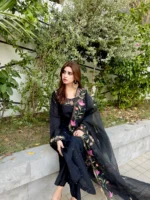 Ethereal Black- Sheesha Silk Stitched - Image 2