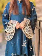 Forever Style Teal Blue Stitched - Image 4