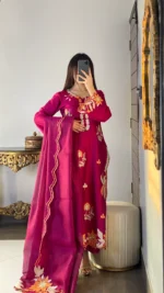 Hotpink Elegant & Classy Stitched - Image 3