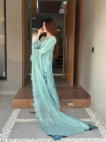 Mint Green Elegant & Classy Stitched - Image 7