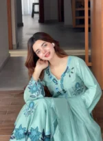 Mint Green Elegant & Classy Stitched - Image 4