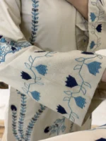 Timeless Beige Ivory Elegance Stitched - Image 14