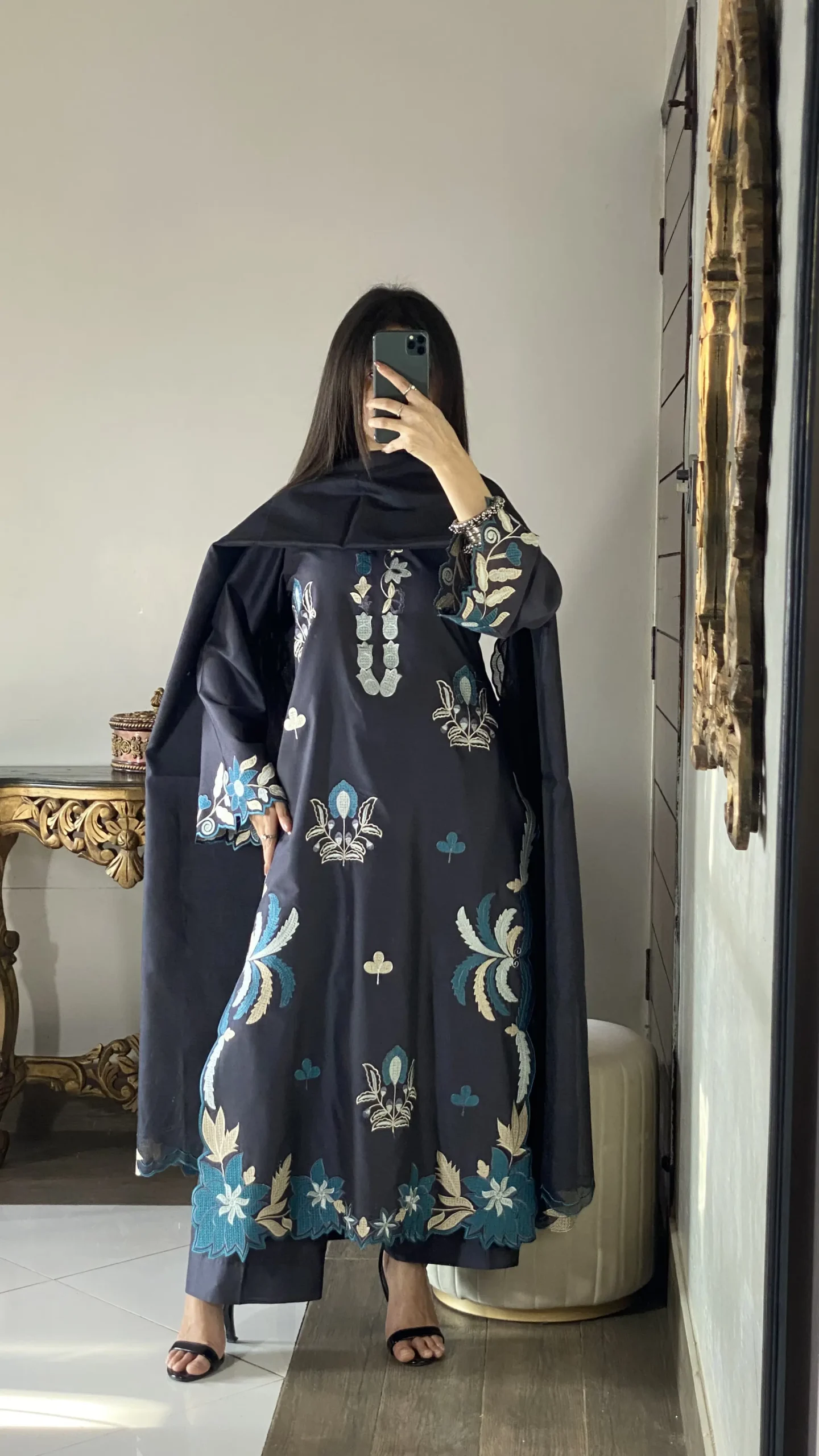 IMG_4442 DarkNight Grey Elegant & Classy Unstitched - Image 1