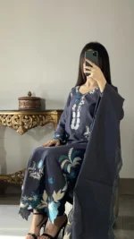 DarkNight Grey Elegant & Classy Unstitched - Image 9