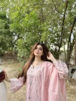 Blush Pink  RJF073 Unstitched - Image 2
