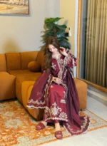 Mehroon Elegant & Classy Stitched Unstitched - Image 6