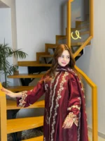 Mehroon Elegant & Classy Stitched Unstitched - Image 4